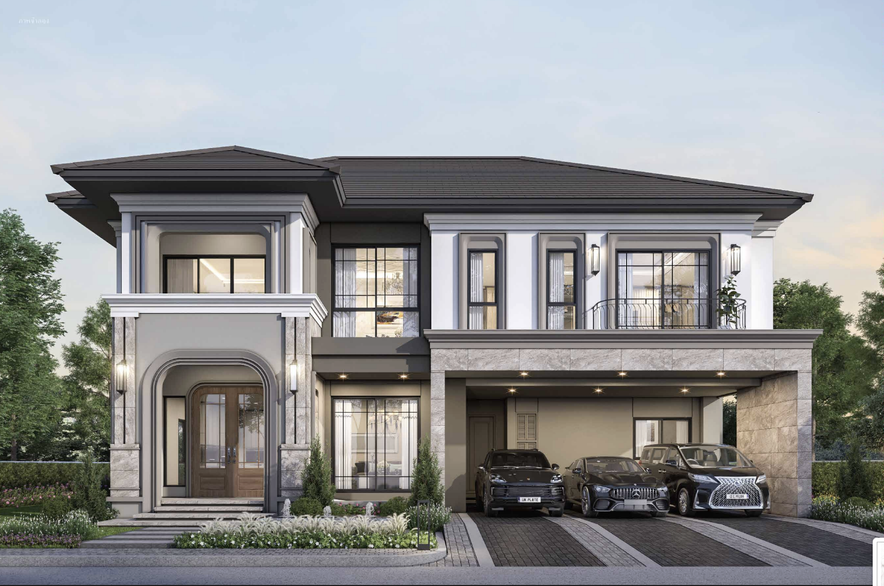 แกรน บางกอก บูเลอร์วาร์ด กรุงเทพกรีฑา บ้านหรู ทำเลดี ใกล้สุวรรณภูมิ